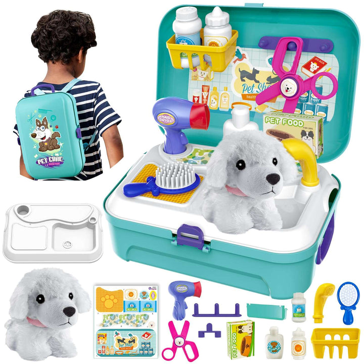 Baby Backpack Pet Care Kit for Kids