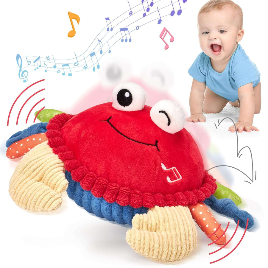 Dancing Crab Baby Toys 6-12 Months - Crawling Crab Toy