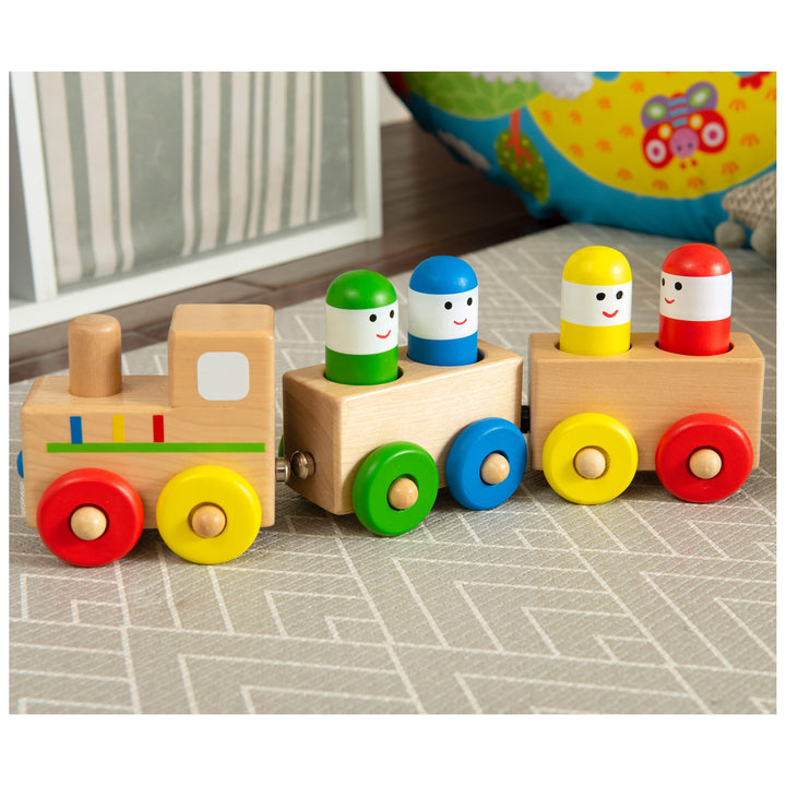 Galt Toys Wooden Shape Sorter Train, Ages 1+