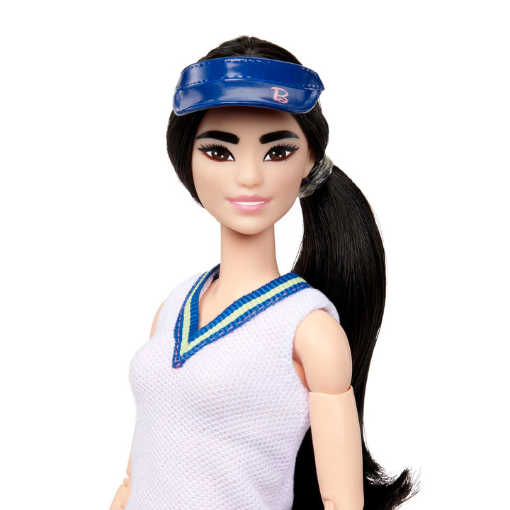 Barbie Doll and Accessories, Career Tennis Player Doll with Racket and Ball, HKT73