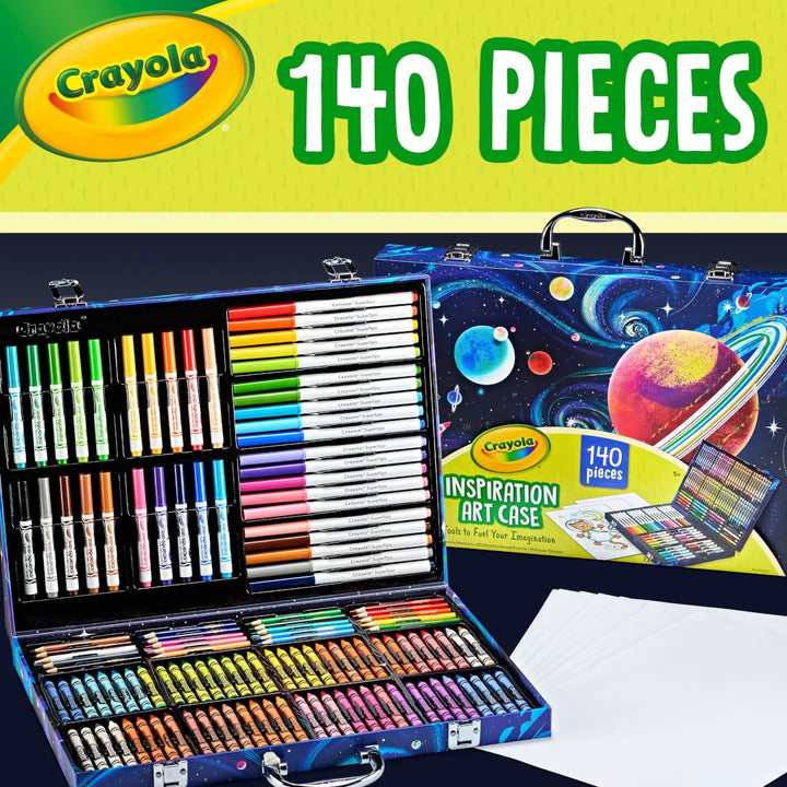 Art Case - 140 Pieces of Colouring Fun