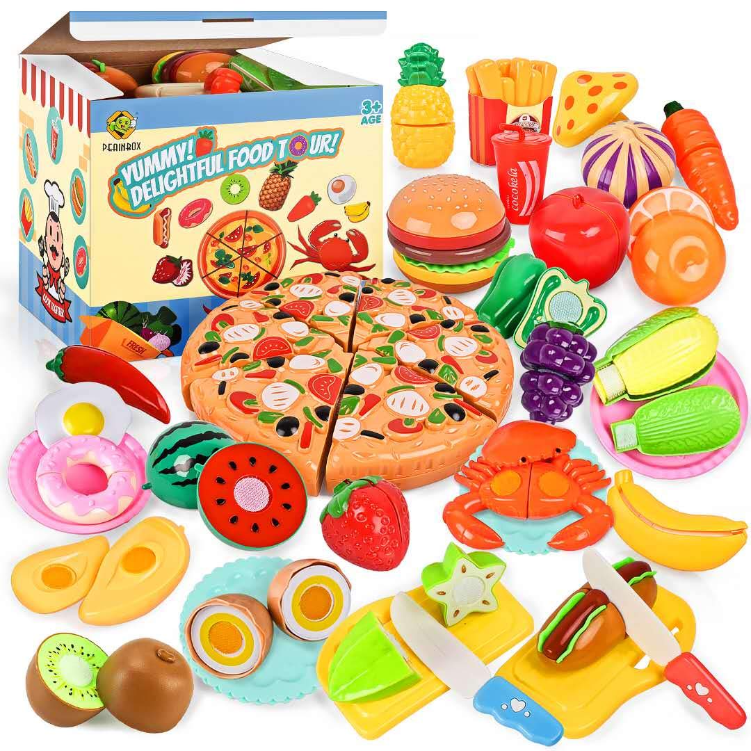 70PCS Kids Pretend Food Set