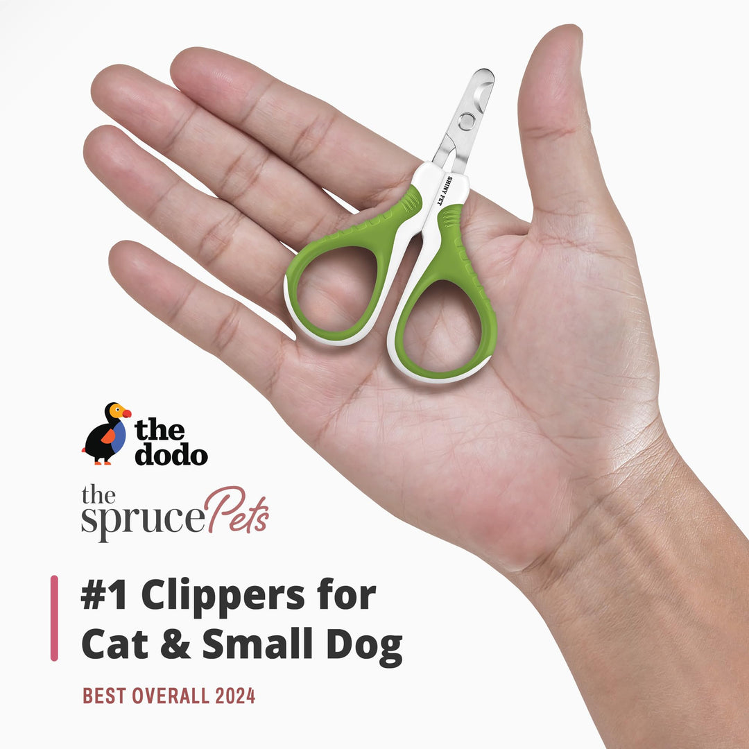 Pet Nail Clippers for Small Animals - Best Cat Nail Clippers & Claw Trimmer for Home Grooming Kit - Professional Grooming Tool for Tiny Dog Cat Bunny Rabbit Bird Puppy Kitten Ferret - Ebook Guide