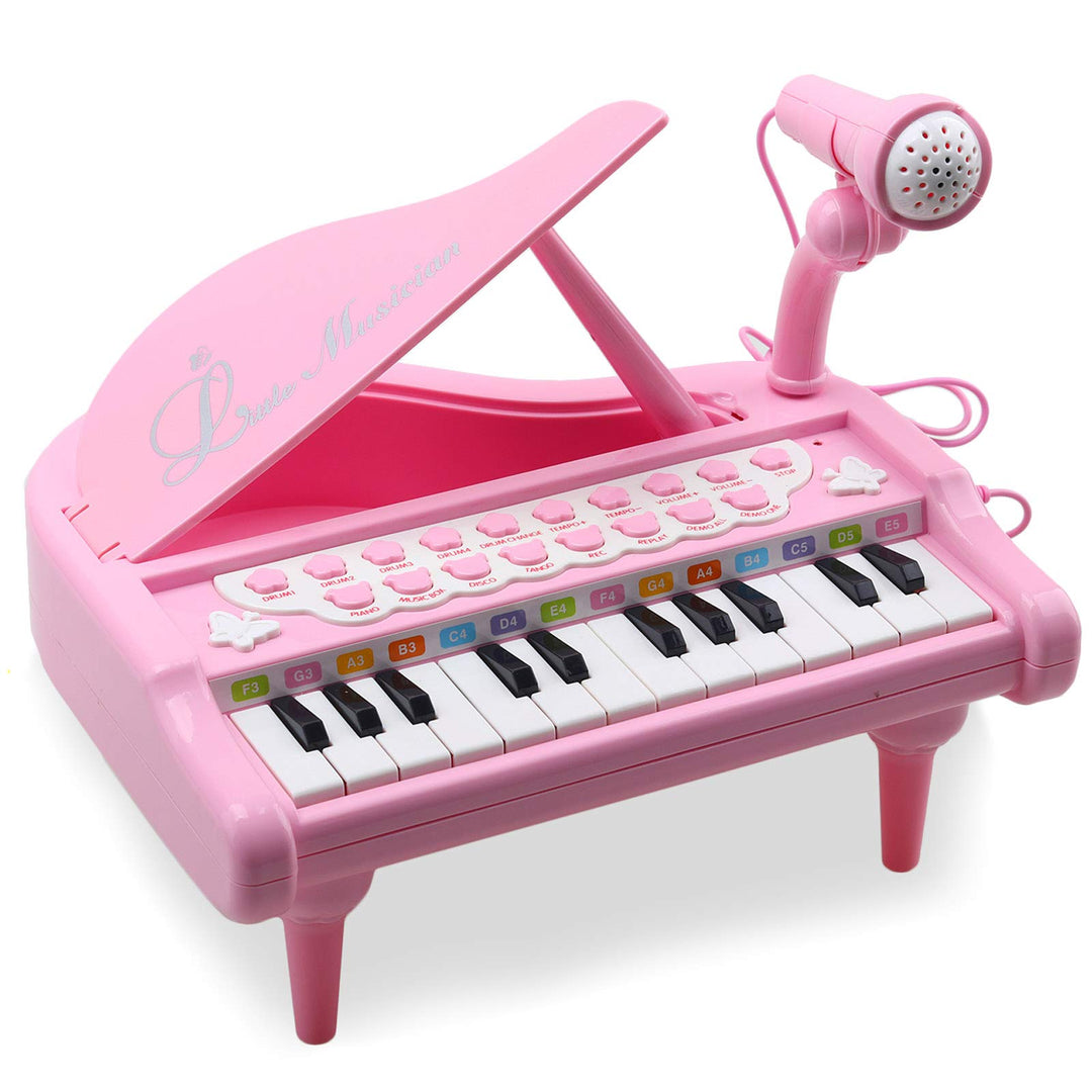 Amy&Benton Toddler Piano Toy for Baby Girls Pink Toy