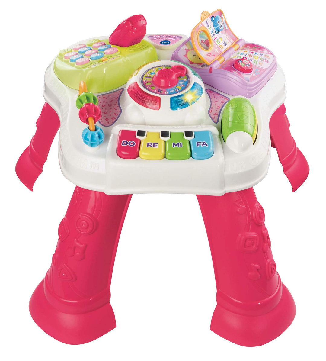 Learn & Play Activity Table, Musical Pink Babies Toy