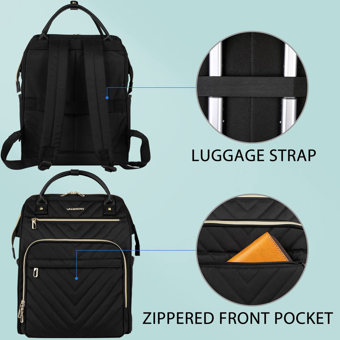 17.3" Laptop Backpack with USB & RFID