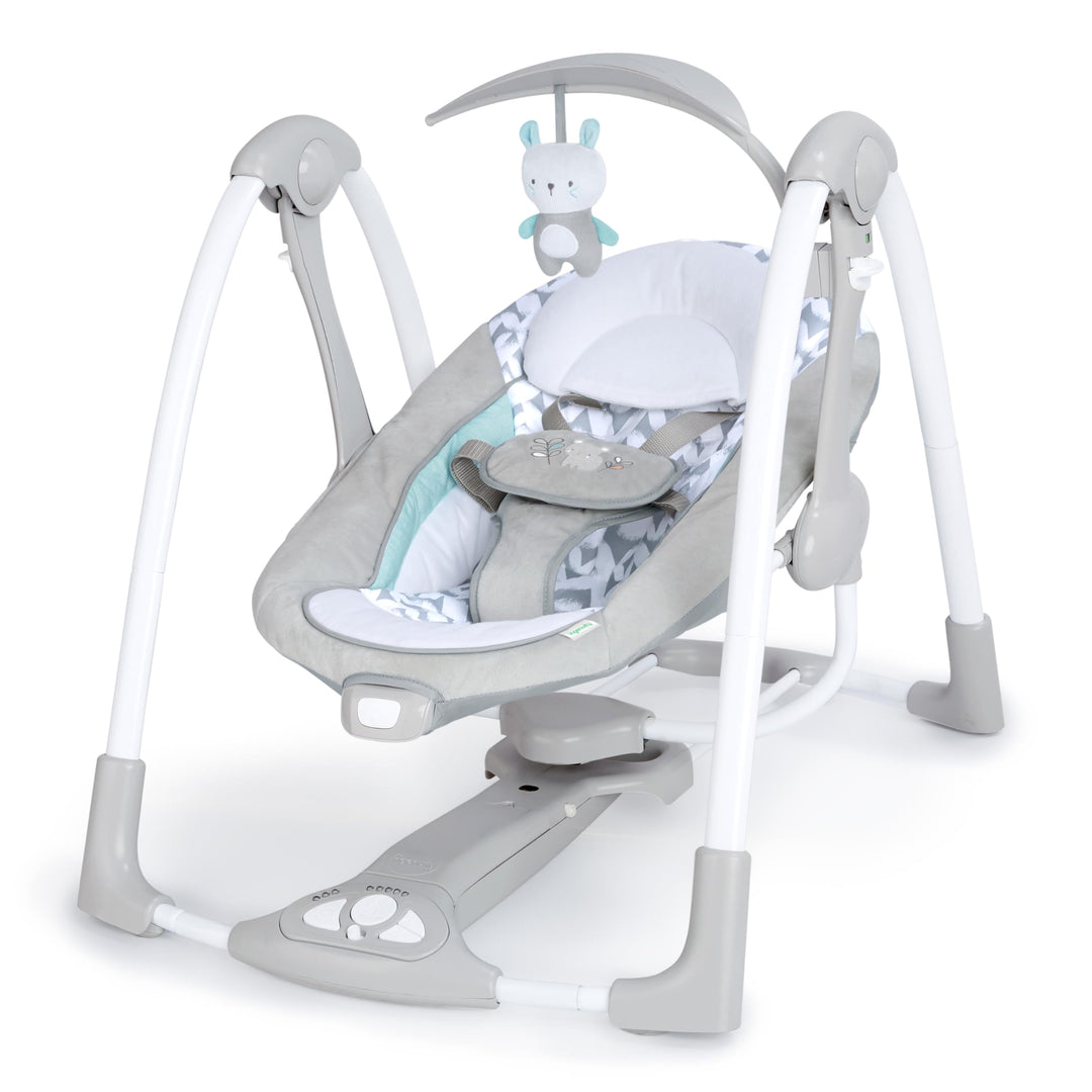 2-in-1 Compact Portable Automatic Baby Swing Seat