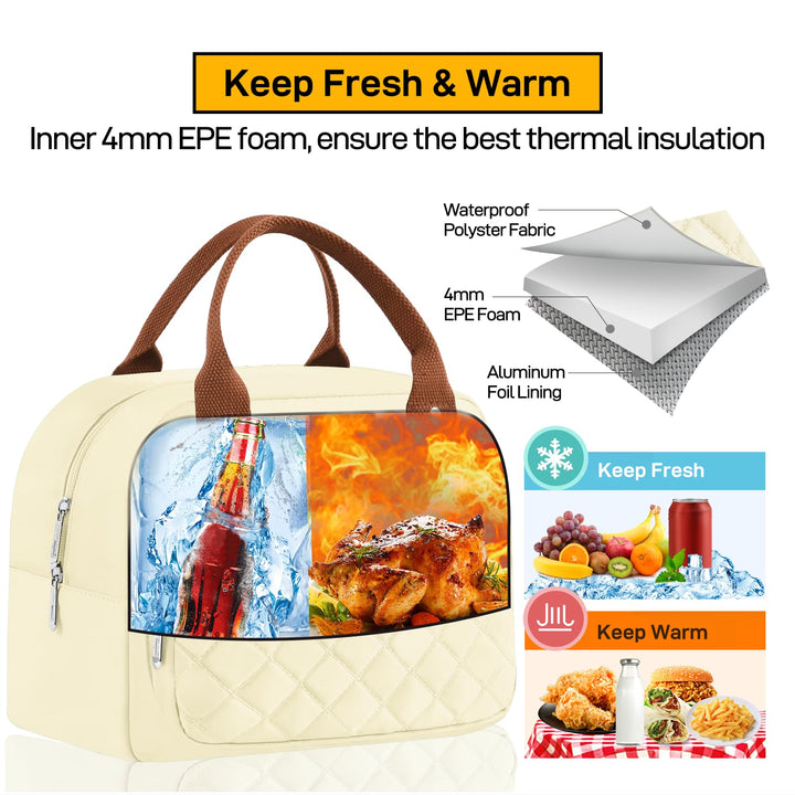 Insulated Lunch Bag for Adults