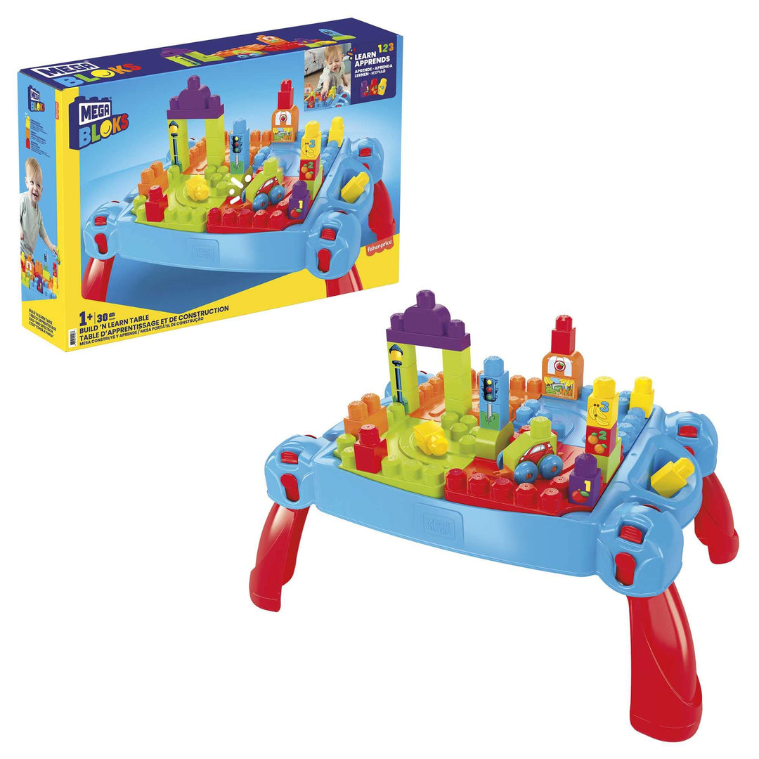 Build 'n Learn Table Toy with Blocks