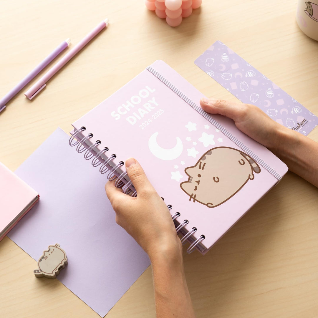 Pusheen 2024-2025 Academic Diary with Stickers