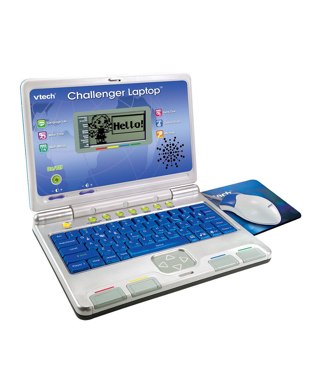 VTech Challenger Laptop - Blue, Kids Educational Toy