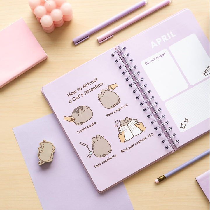 Pusheen 2024-2025 Academic Diary with Stickers