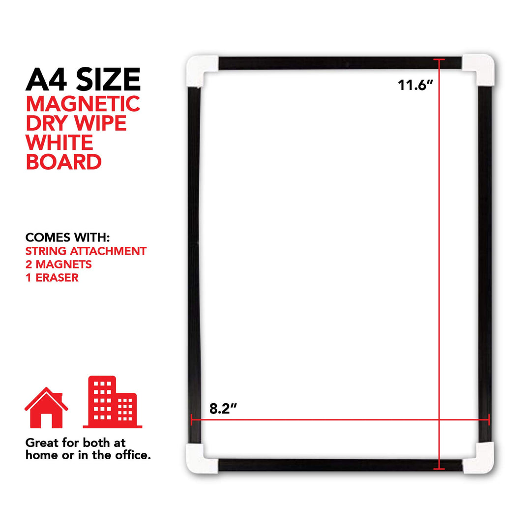 Mini Magnetic Whiteboard with Eraser