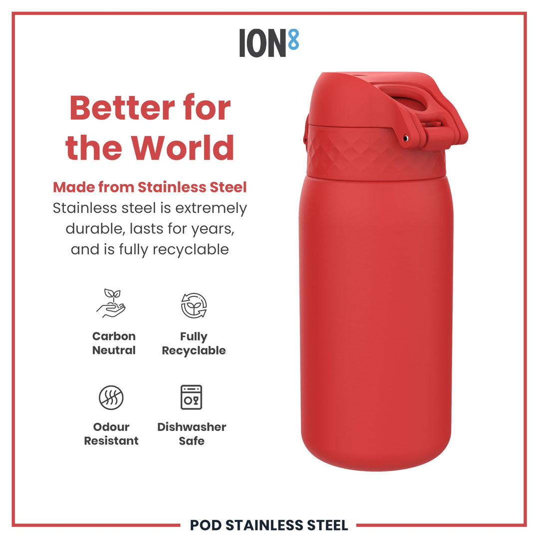 400 ml Leak-Proof Steel Water Bottle