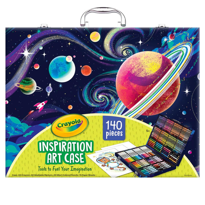 Art Case - 140 Pieces of Colouring Fun