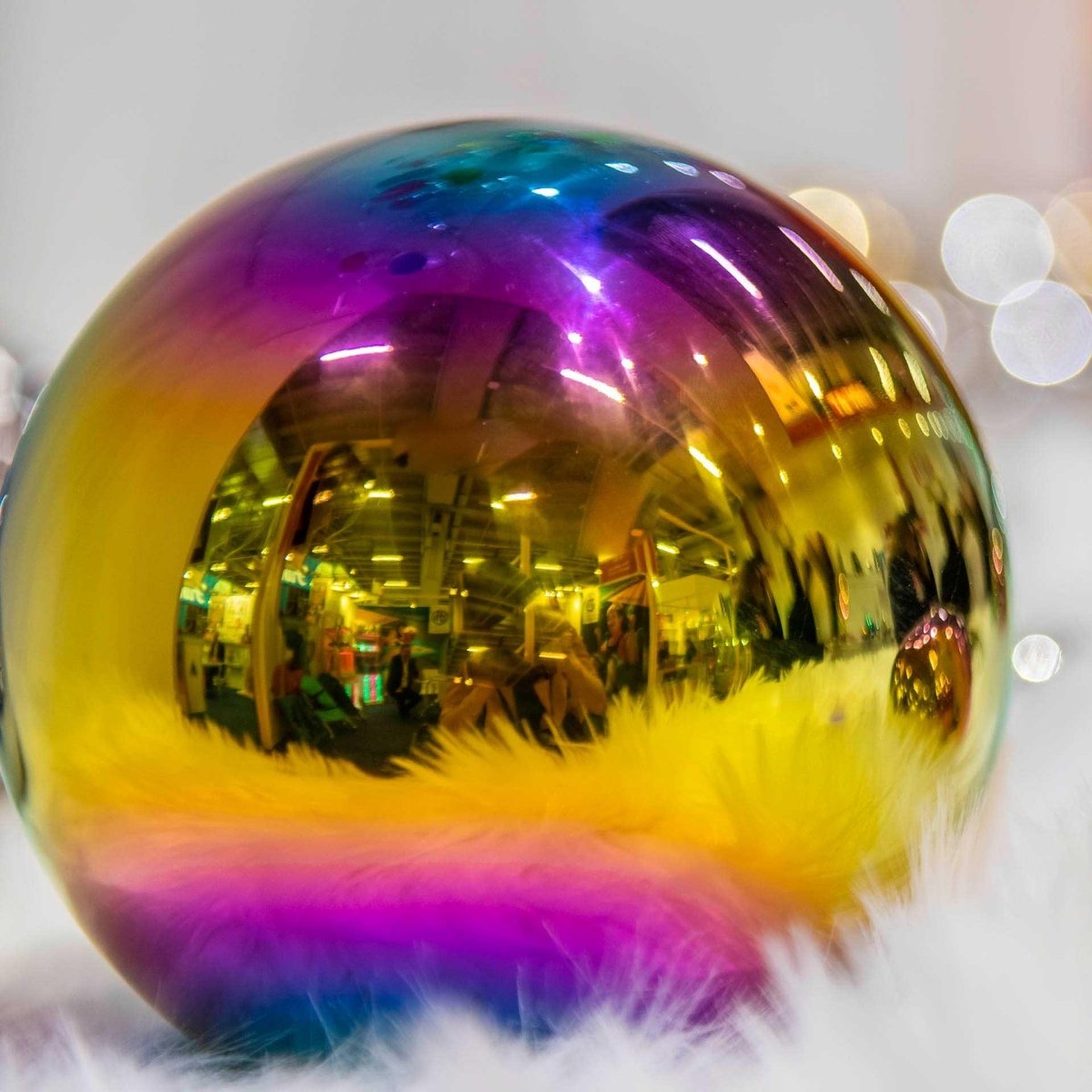 Sensory Steel Colour Burst Balls – Sensory Reflective - Balls for children, available at Learning Bugs UK