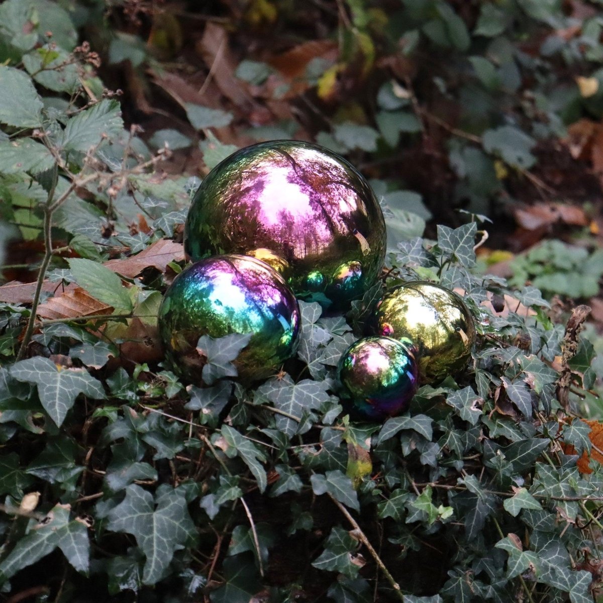 Sensory Steel Colour Burst Balls – Sensory Reflective - Balls for children, available at Learning Bugs UK