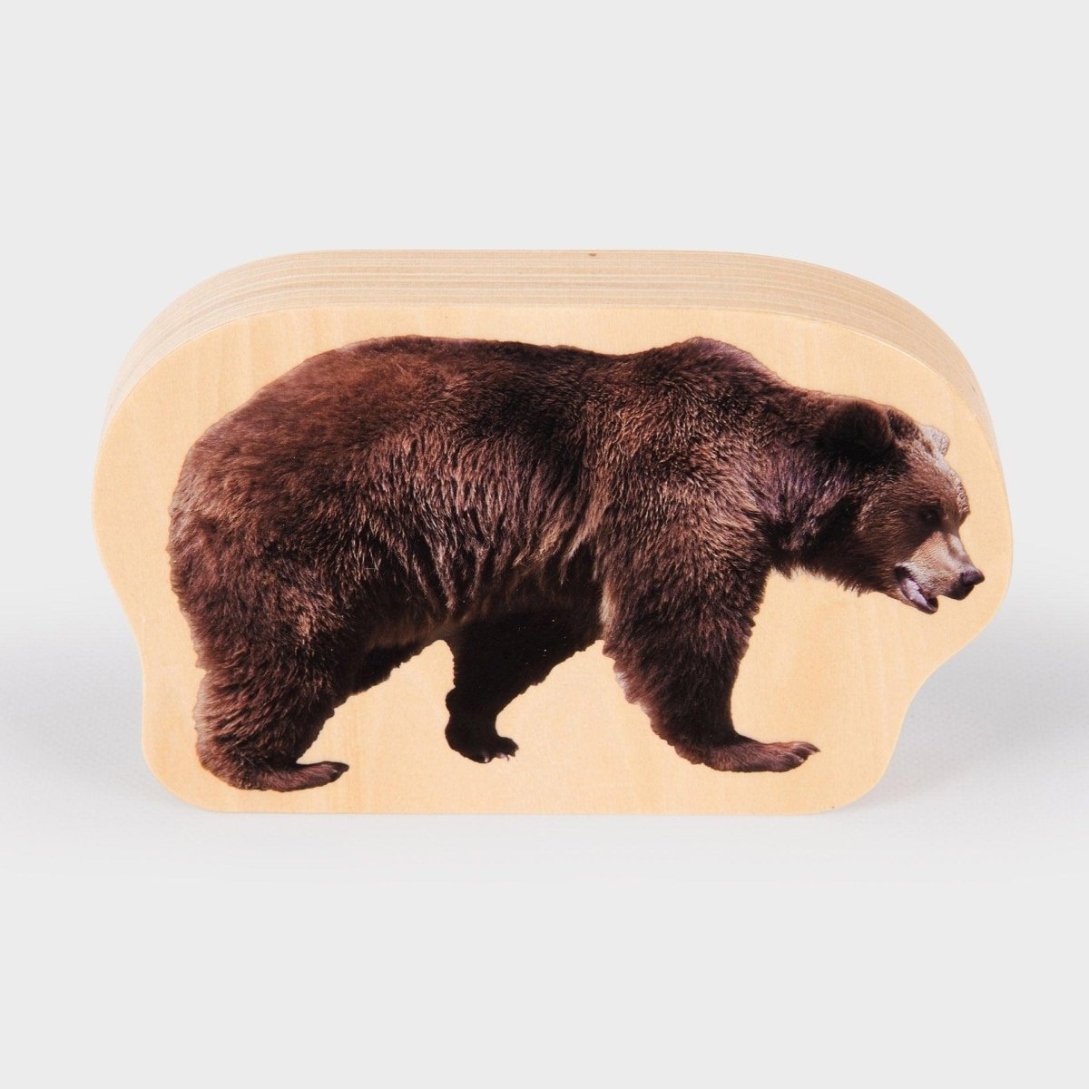 Wooden Forest Animal Blocks – Real Image - Blocks for children, available at Learning Bugs UK
