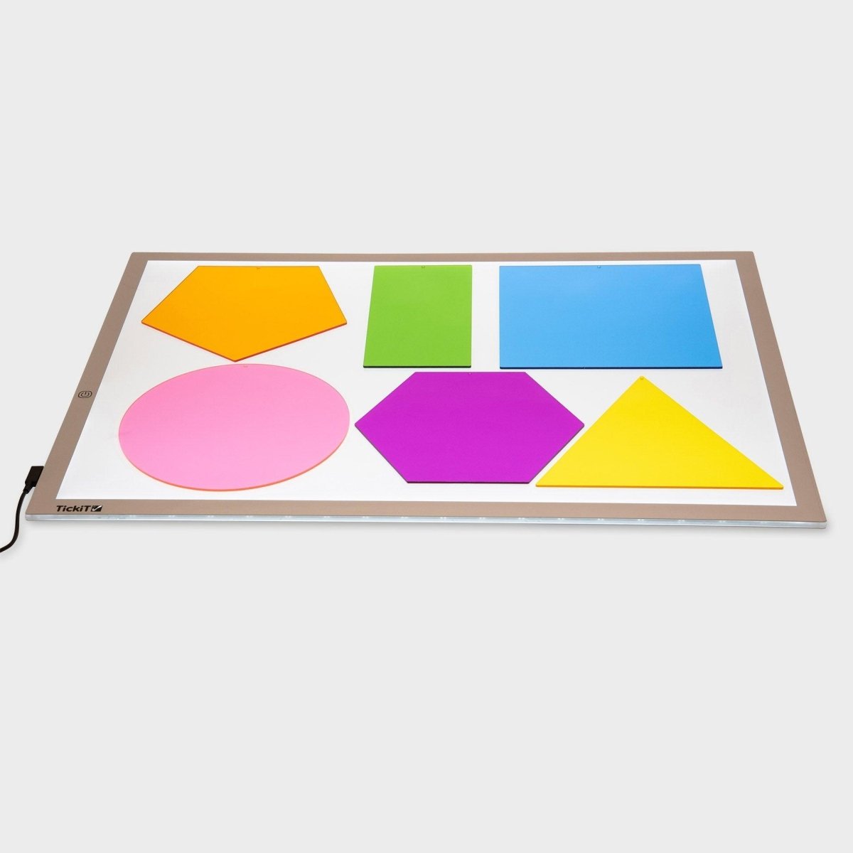 Jumbo Colour Mixing Shapes – Acrylic - Colour for children, available at Learning Bugs UK