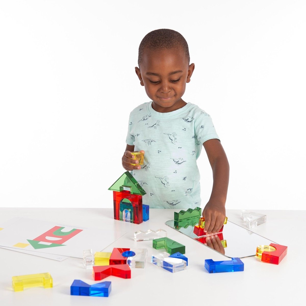 Colour Crystal Block Set – Acrylic - Colour for children, available at Learning Bugs UK