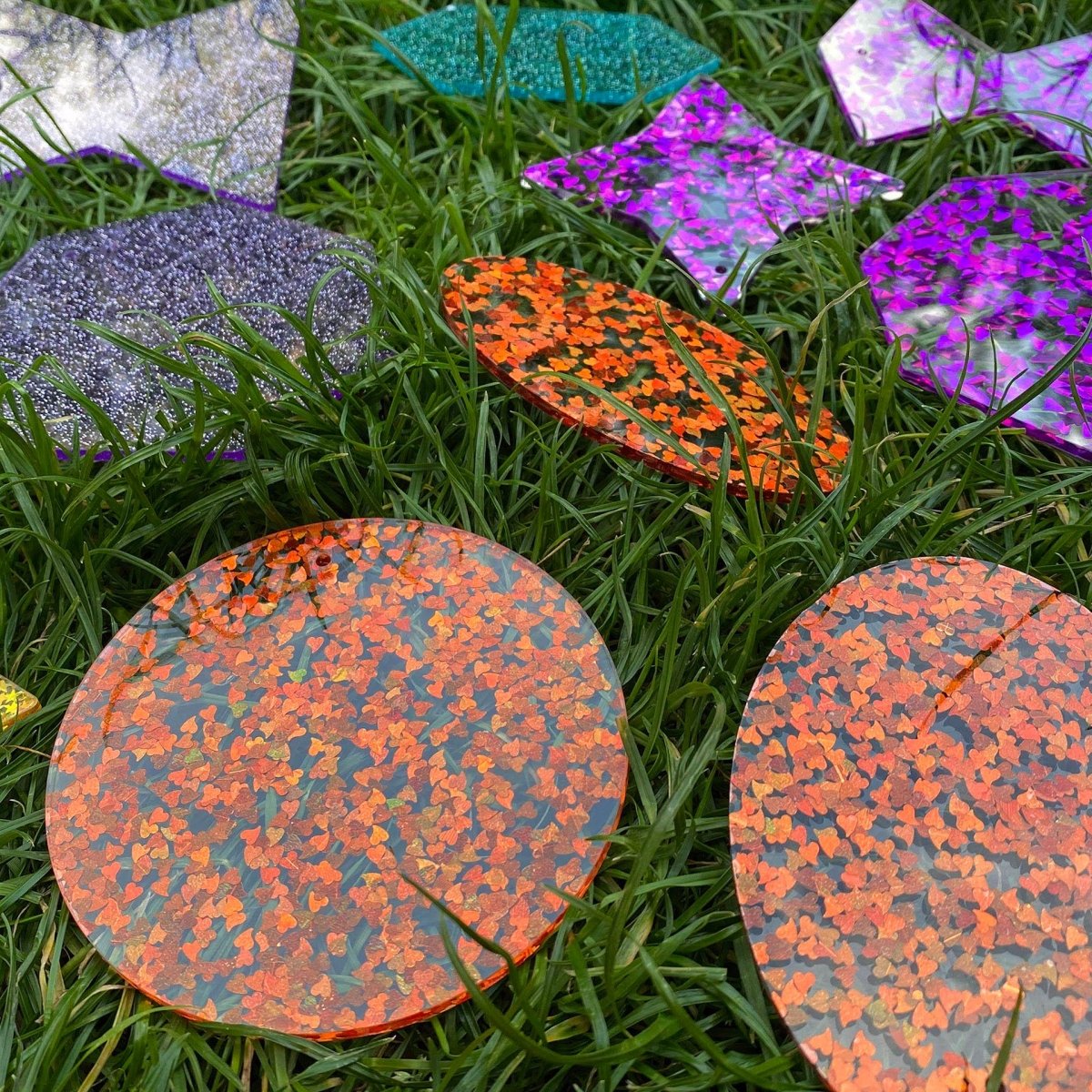 Rainbow Glitter Shapes – Baby Toys & Activity Equipment for children, available at Learning Bugs UK