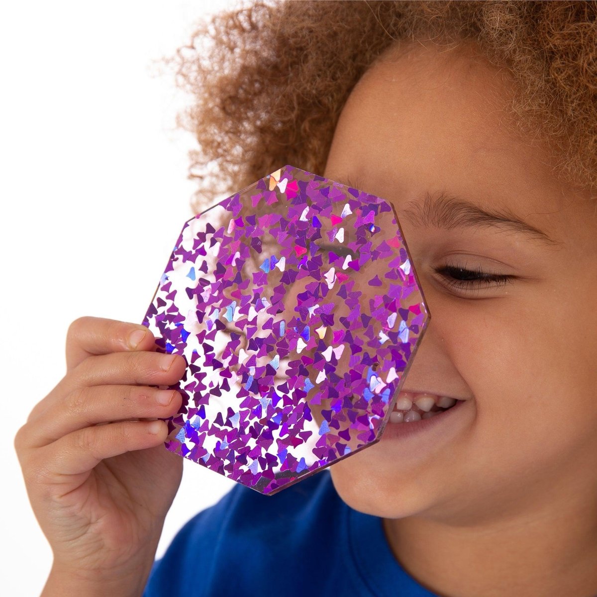 Rainbow Glitter Shapes – Baby Toys & Activity Equipment for children, available at Learning Bugs UK