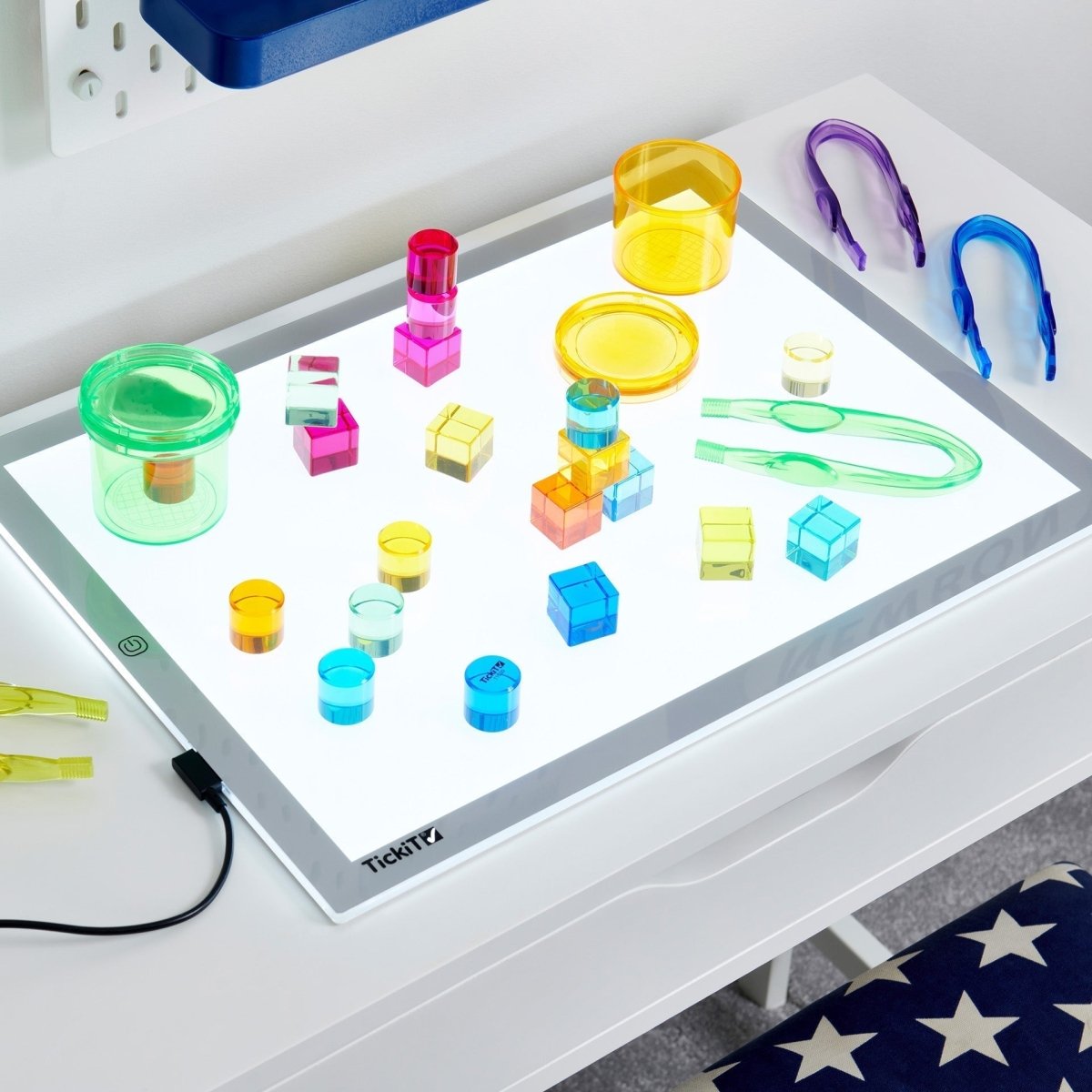 Rectangular Light Panels – Light Panel - Panels for children, available at Learning Bugs UK