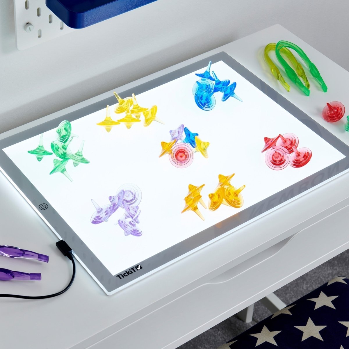 Rectangular Light Panels – Light Panel - Panels for children, available at Learning Bugs UK