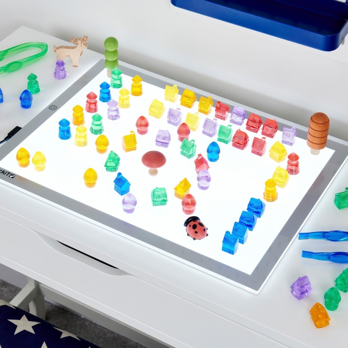 Rectangular Light Panels – Light Panel - Panels for children, available at Learning Bugs UK