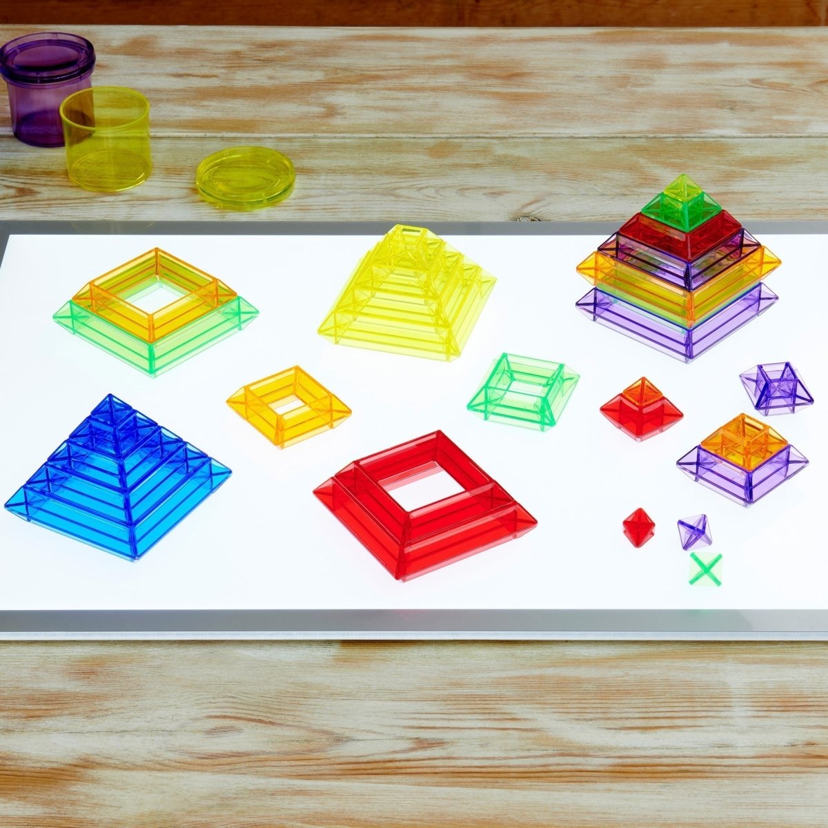 Rectangular Light Panels – Light Panel - Panels for children, available at Learning Bugs UK