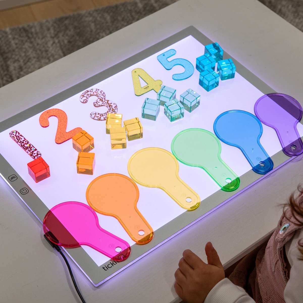 A3 Colour Changing Light Panel – for children, available at Learning Bugs UK