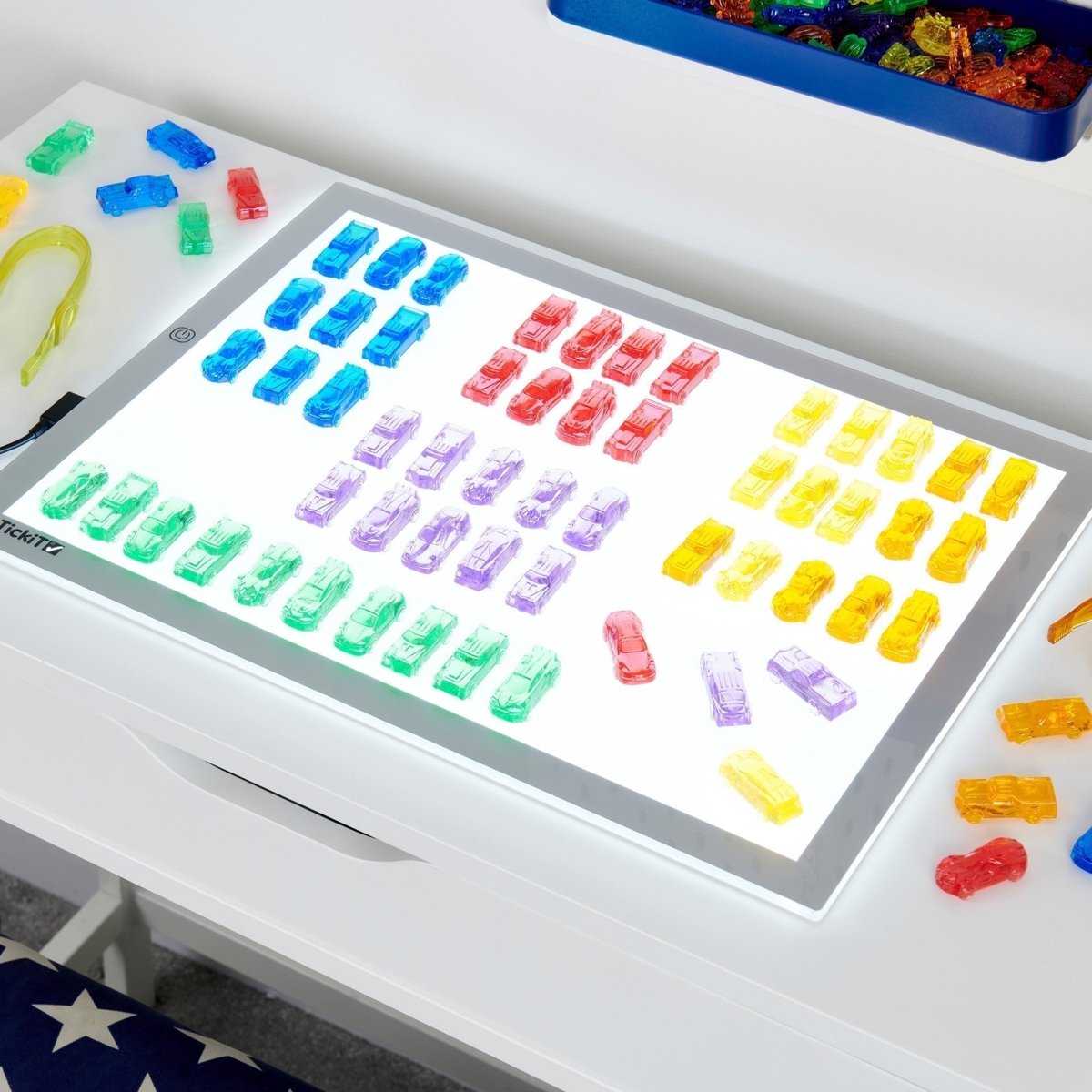 Translucent Colour Cars - Pack of 72 – Baby Toys & Activity Equipment for children, available at Learning Bugs UK