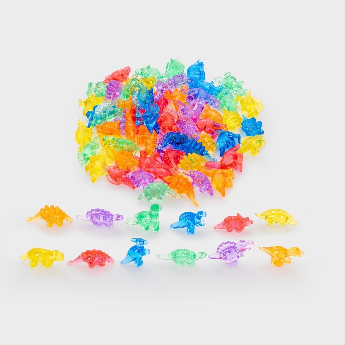 Translucent Colour Dinosaurs – Baby Toys & Activity Equipment for children, available at Learning Bugs UK
