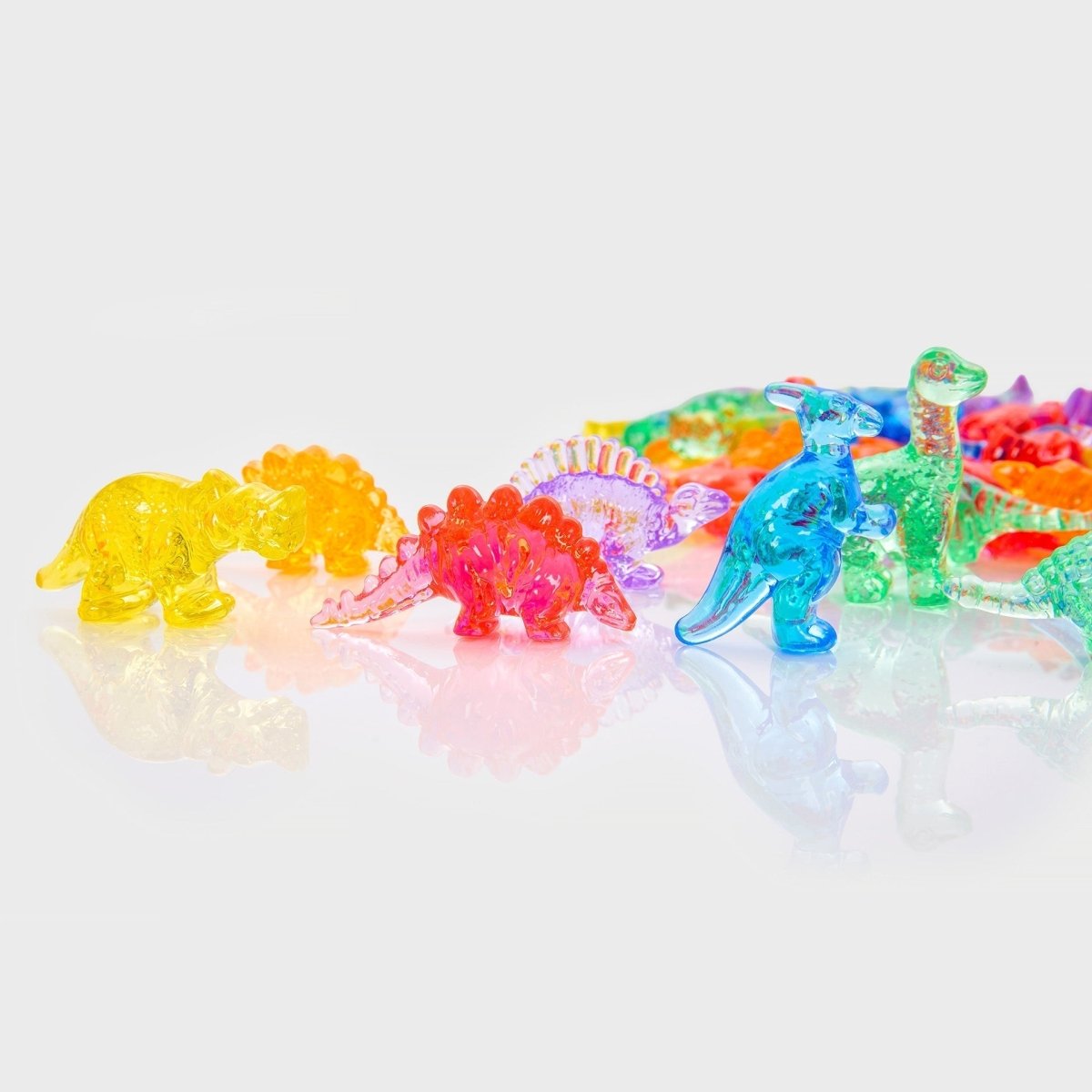 Translucent Colour Dinosaurs – Baby Toys & Activity Equipment for children, available at Learning Bugs UK