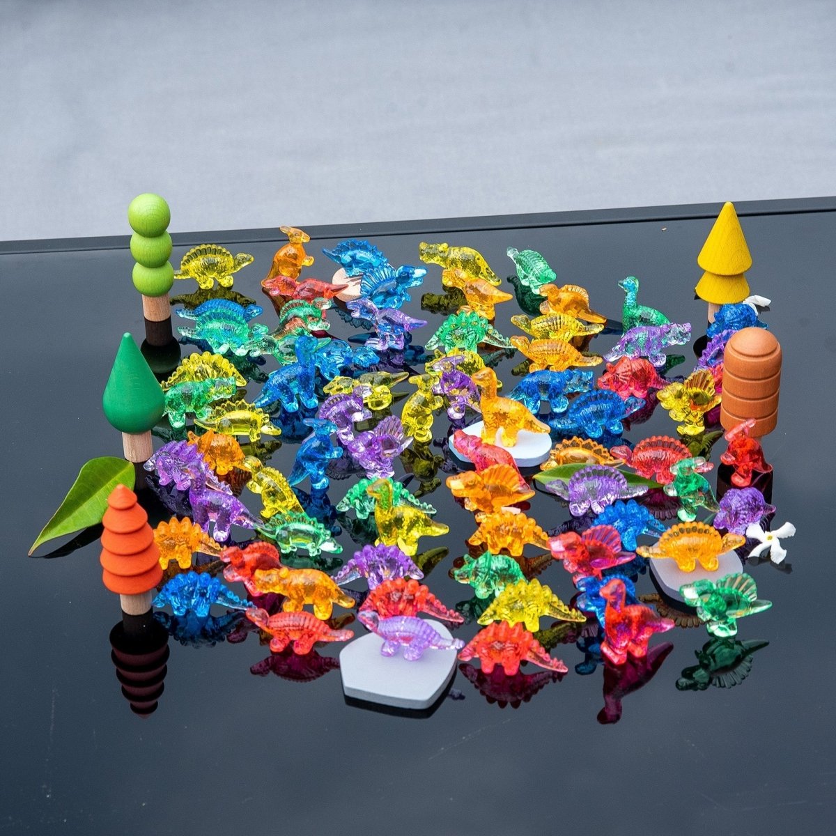 Translucent Colour Dinosaurs – Baby Toys & Activity Equipment for children, available at Learning Bugs UK