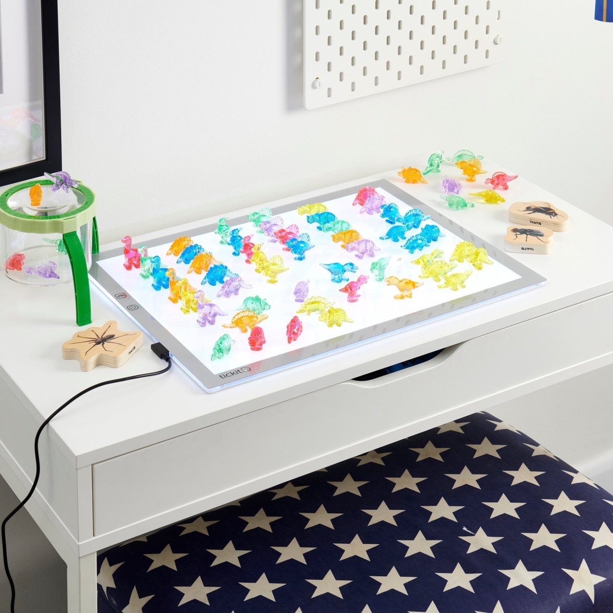 Translucent Colour Dinosaurs – Baby Toys & Activity Equipment for children, available at Learning Bugs UK
