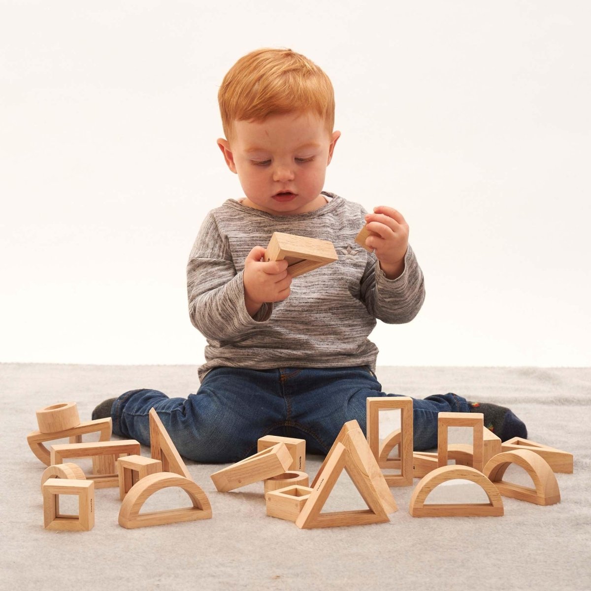 Mirror Blocks – Block Set - Mirror for children, available at Learning Bugs UK