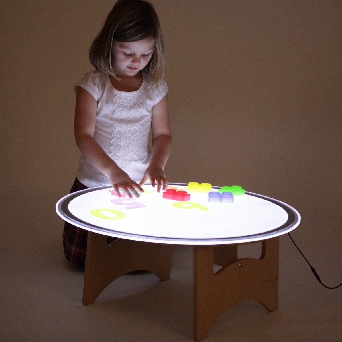 Round Colour Changing Light Panel – Light Panel - Panels for children, available at Learning Bugs UK