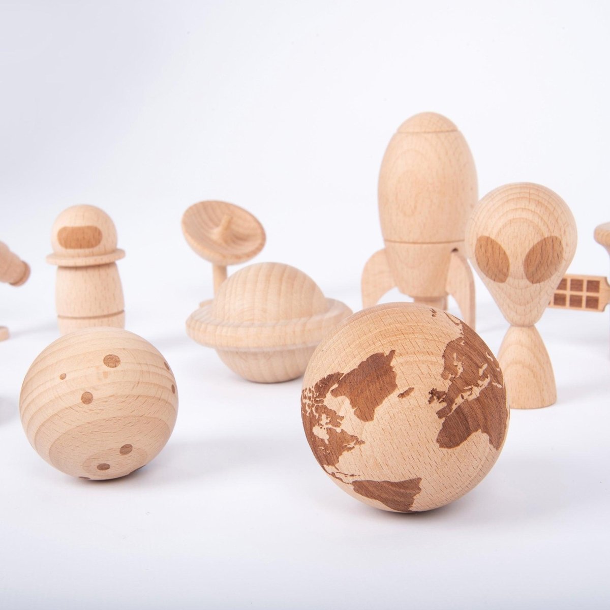 Wooden Space Adventure – Baby Toys & Activity Equipment for children, available at Learning Bugs UK