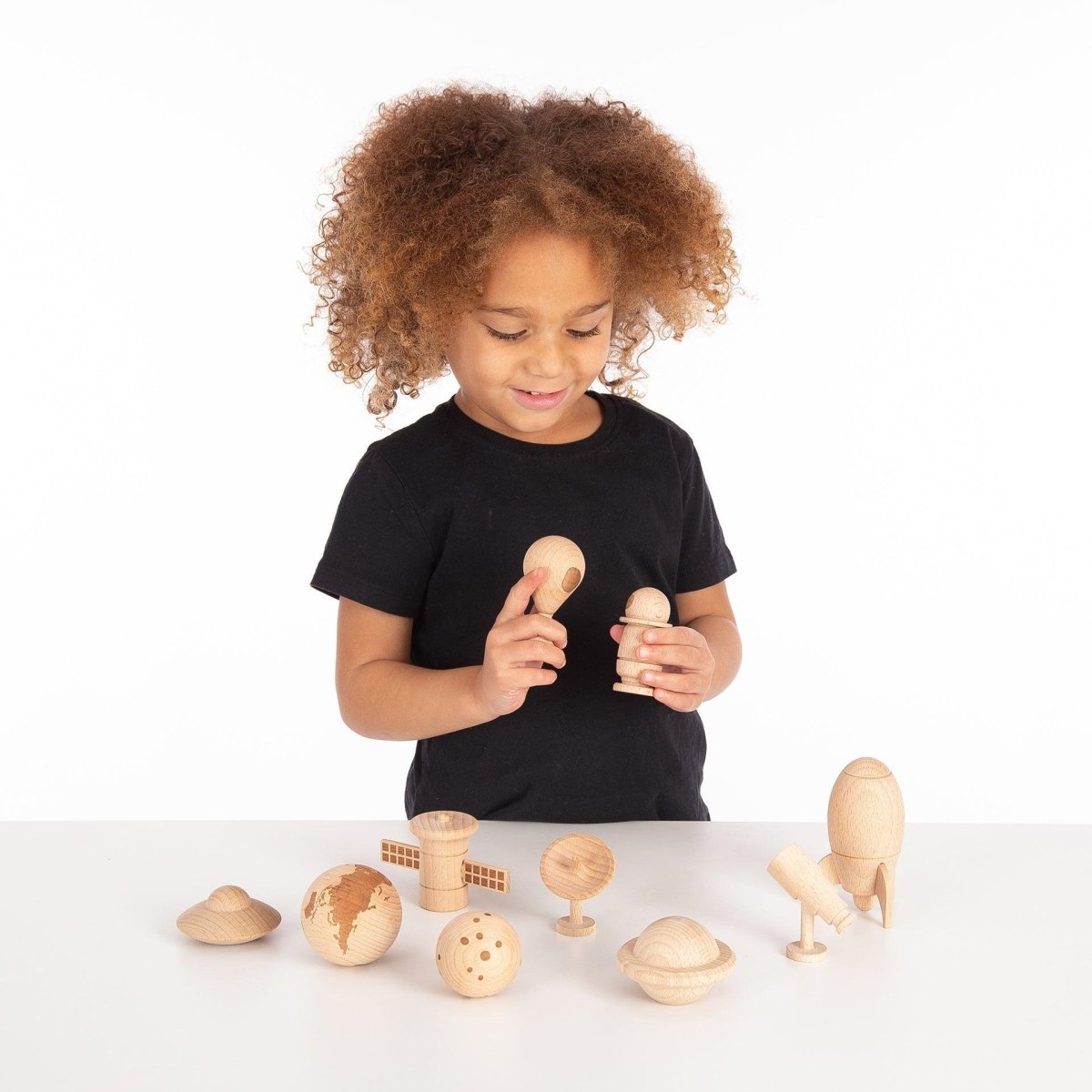 Wooden Space Adventure – Baby Toys & Activity Equipment for children, available at Learning Bugs UK