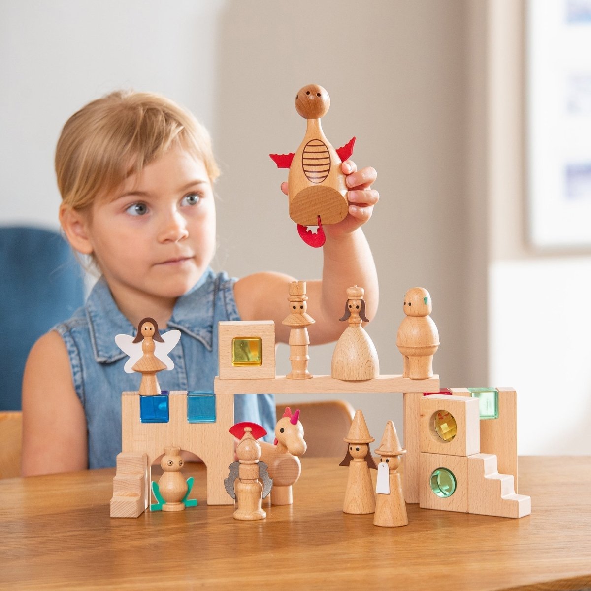 Wooden Enchanted Figures – Baby Toys & Activity Equipment for children, available at Learning Bugs UK