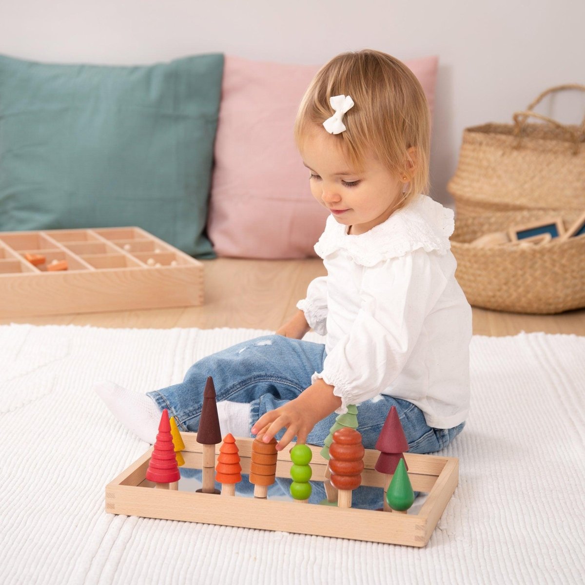 Seasonal Woodland Trees – Baby Toys & Activity Equipment for children, available at Learning Bugs UK