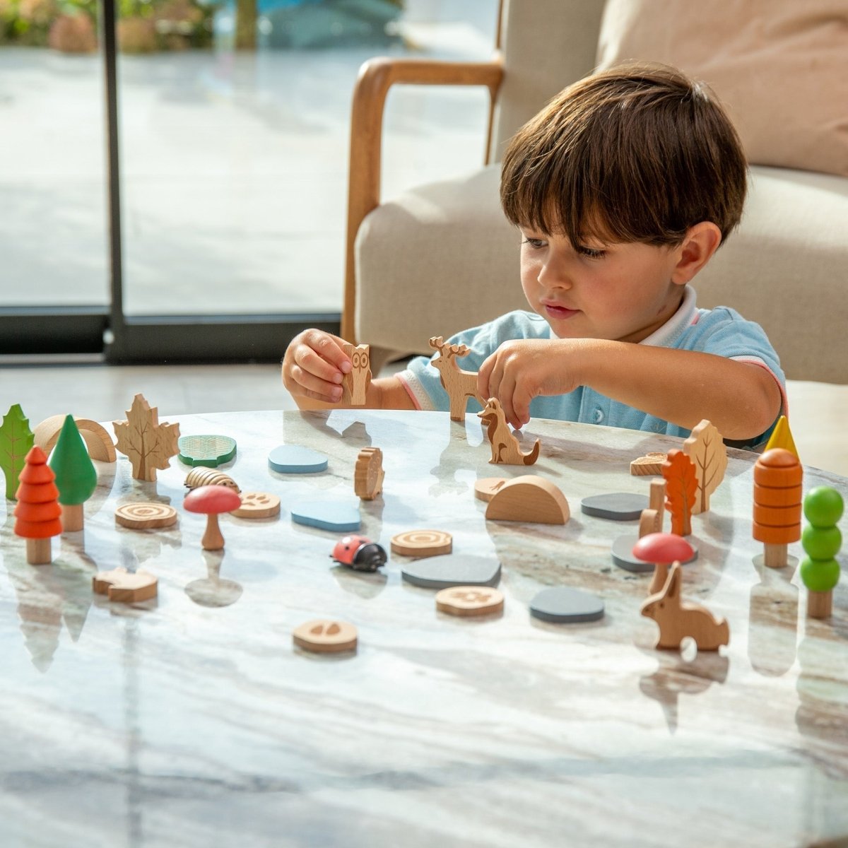Woodland Trail Set – Baby Toys & Activity Equipment for children, available at Learning Bugs UK