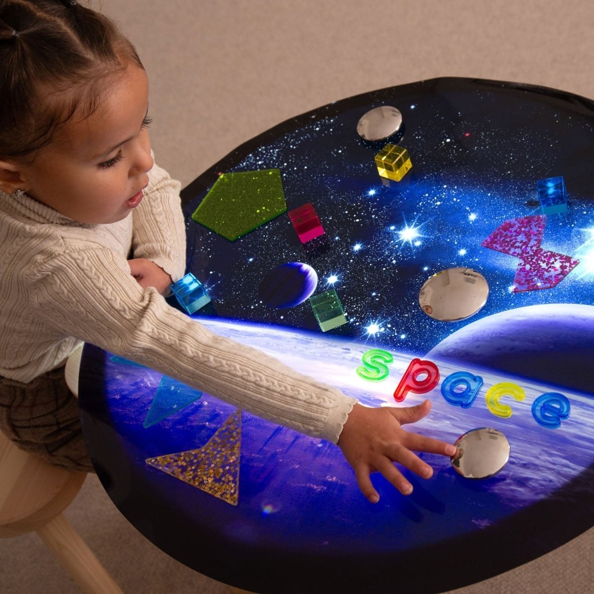 Space Discovery Play Mat – Baby Toys & Activity Equipment for children, available at Learning Bugs UK