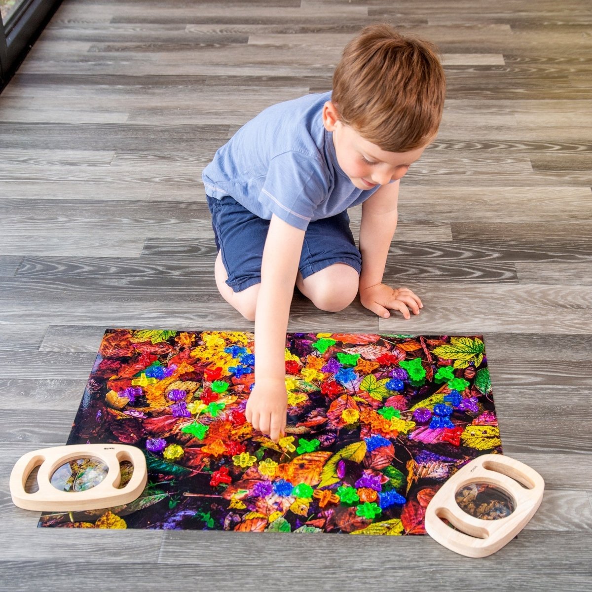 Autumn Leaves A2 Play Mat – Baby Toys & Activity Equipment for children, available at Learning Bugs UK