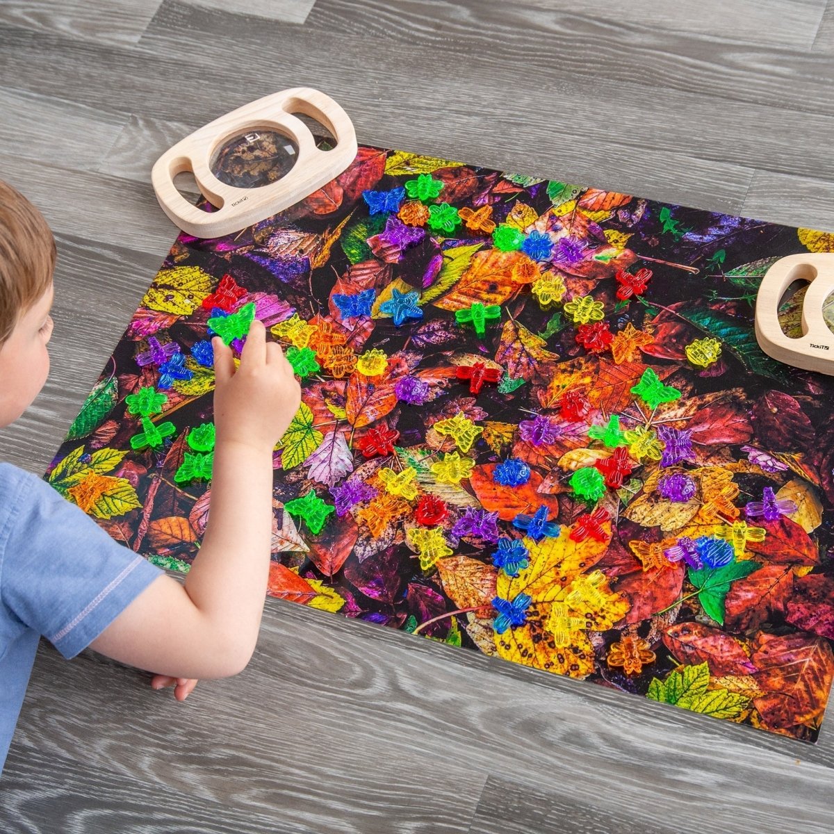 Autumn Leaves A2 Play Mat – Baby Toys & Activity Equipment for children, available at Learning Bugs UK
