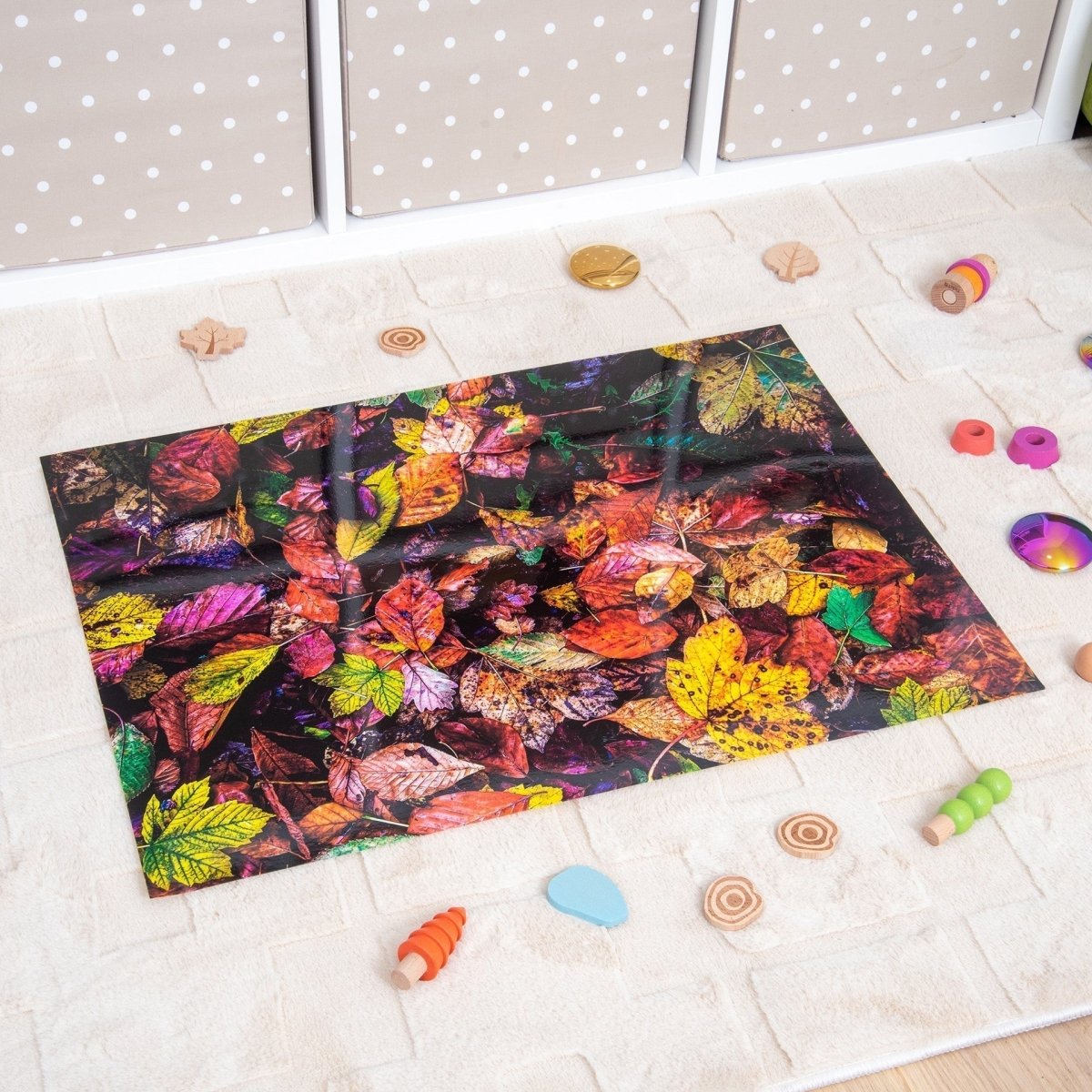 Autumn Leaves A2 Play Mat – Baby Toys & Activity Equipment for children, available at Learning Bugs UK