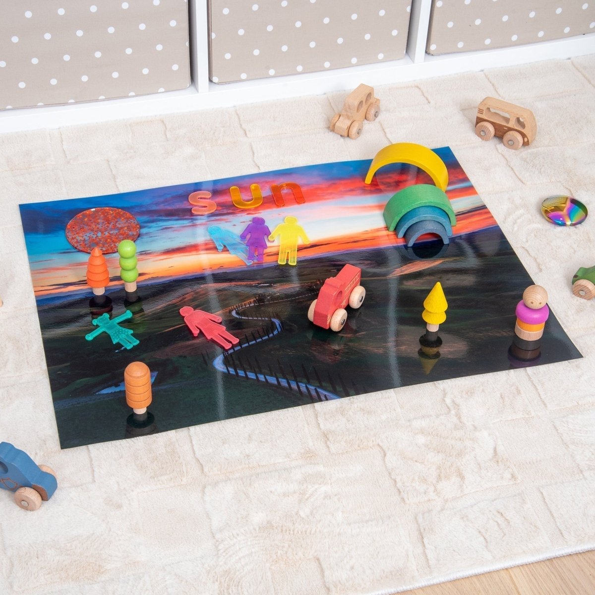 Winding Road A2 Play Mat – Baby Toys & Activity Equipment for children, available at Learning Bugs UK