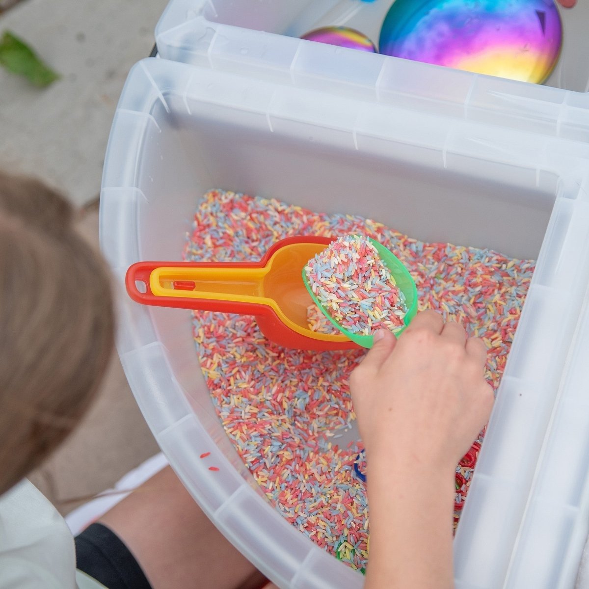 Discovery Quadrant Trays & Stand – for children, available at Learning Bugs UK