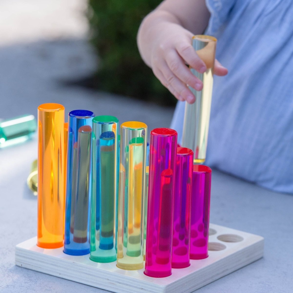 Gem Column Tray – for children, available at Learning Bugs UK